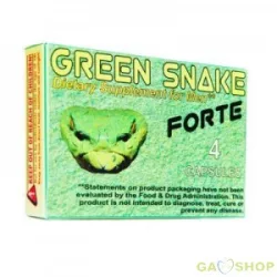 Green snake first - étrendkiegészítő kapszula férfiaknak (4db) - bio és natúr intim készítmények