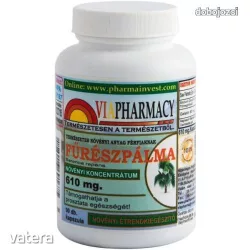 Viapharmacy fűrészpálma kapszula 90 db - bio és vegán étrendkiegészítők