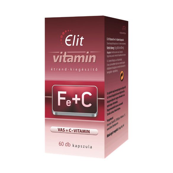 Vita Crystal E-lit vitamin - Vas+C-vitamin 60db kapsz.