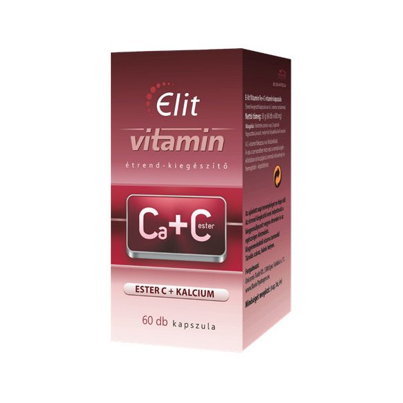 Vita Crystal E-lit vitamin - Ca+Ester C 60db kapsz.