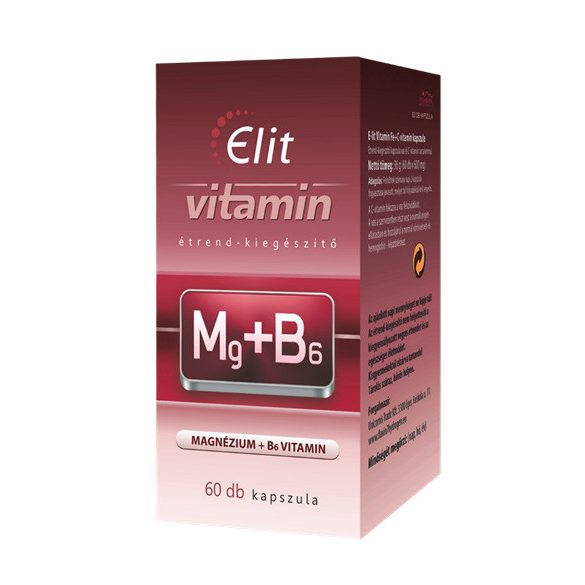 Vita Crystal E-lit vitamin - Mg+B6 60db kapsz.