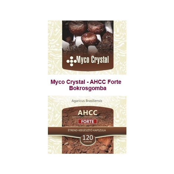 Vita Crystal Myco Crystal - AHCC Forte Bokrosgomba 120db