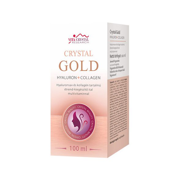 Vita Crystal Crystal Gold Hyaluron + Collagen multivitaminnal 100ml