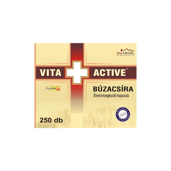 Vita Crystal Vita+Active Búzacsíra kapszula 250db
