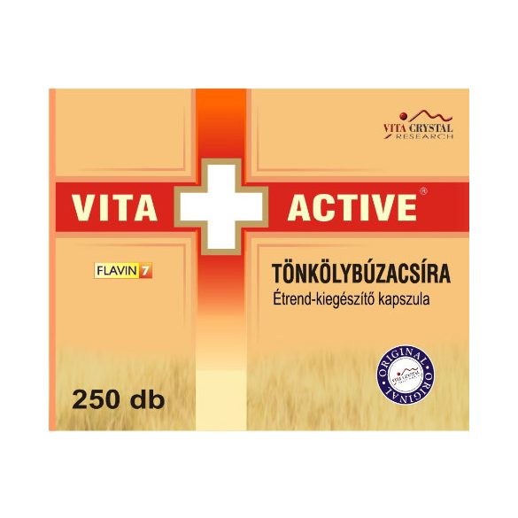 Vita Crystal Vita+Active Tönkölybúzacsíra kapszula 250db