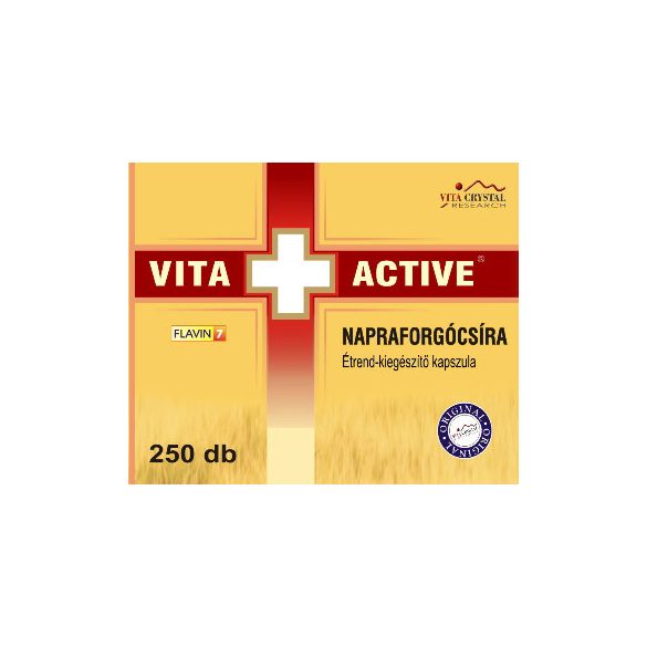 Vita Crystal Vita+Active Napraforgócsíra kapszula 250db