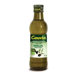 Cauvin bio bazsalikomos olívaolaj 250 ml - bio és refomélelmiszer