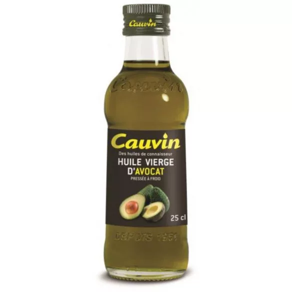 Cauvin szűz avokádó olaj 250ml - bio és refomélelmiszer