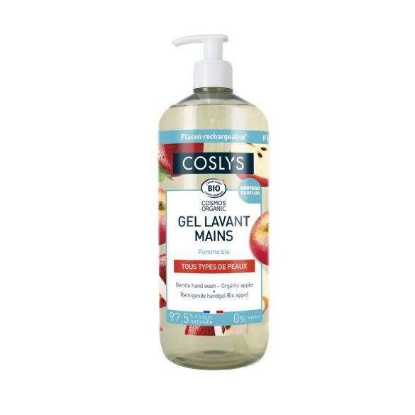 Coslys BIO folyékony szappan 1l alma Gel Lavant Mains Pomme
