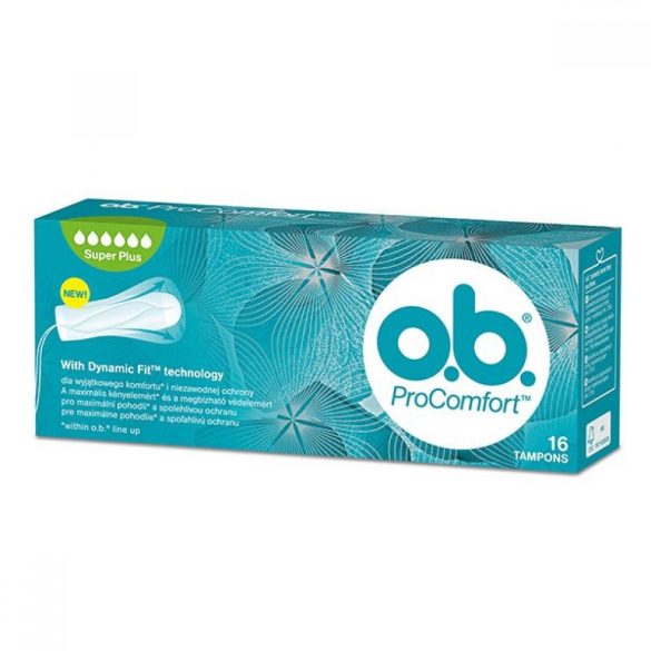 Ob tampon porcomfort super plus 16 db