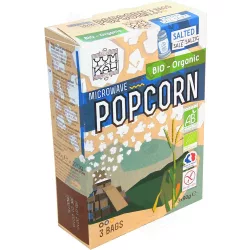 Yum kah bio micro popcorn 3x90 g 270 g - bio és refomélelmiszer