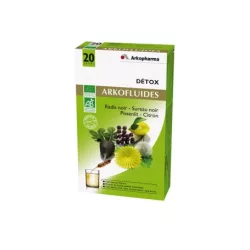 Arkofluids bio detox ampulla 20 db - bio és vegán étrendkiegészítők