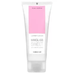   Mixgliss sweet bubble gum - vízbázisú síkosító - rágó (70ml)
