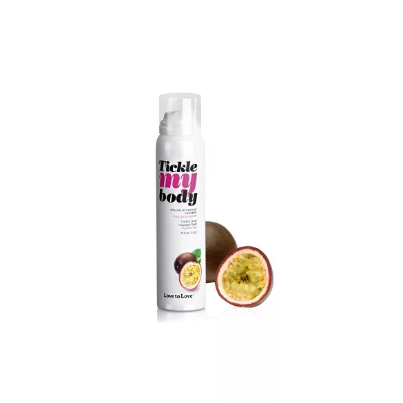 Tickle my body - masszázs hab - passion fruit (150ml)