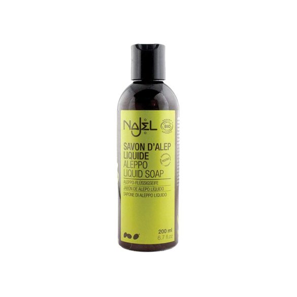 Naturtanya najel bio folyékony szíriai színszappan 200 ml