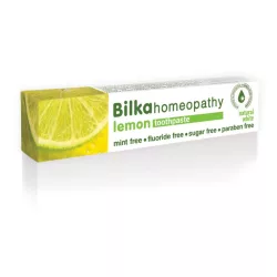 Bilka natúr homeopátiás fehérítő fogkrém citrom 75 ml - bio és natúr kozmetikumok