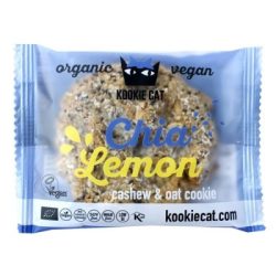 Kookie cat zabkeksz chia-citrom 50g - bio és refomélelmiszer