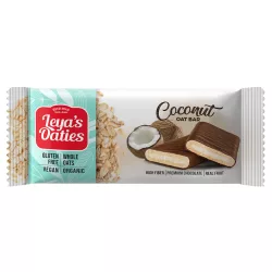 Leya bio étcsokoládés zabszelet kókusszal 82g