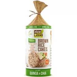 Gluténmentes rice up chia magos barna rizses puffasztott szelet 120g - bio és refomélelmiszer