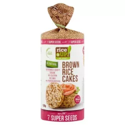 Gluténmentes rice up szelet 7 szupermagvas 120g - bio és refomélelmiszer