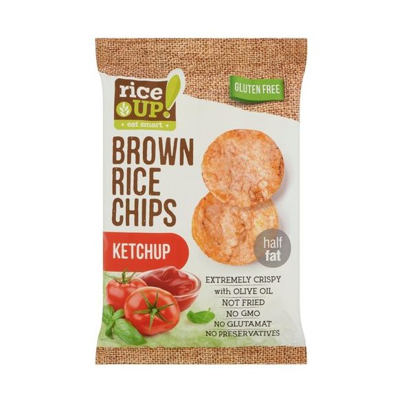 Rice Up chips ketchup ízű 60 g