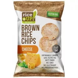Gluténmentes rice up sajtos rizs chips 60g - bio és refomélelmiszer