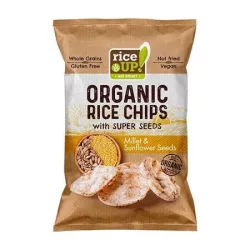 Bio rice up köles-napraforgó chips 25g - bio és refomélelmiszer