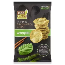 Gluténmentes rice up chips wasabi ízű 60g - bio és refomélelmiszer