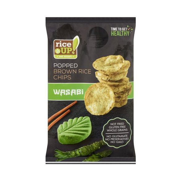 Rice Up chips wasabi ízű 60 g