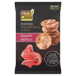 Gluténmentes rice up ibériai sonkás chips 60g - bio és refomélelmiszer