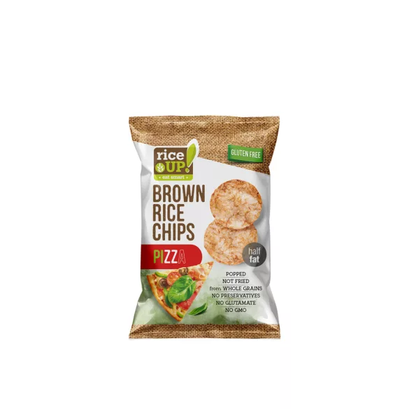 Gluténmentes rice up chips pizzás 60g