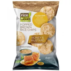 Gluténmentes rice up chips mézes-mustáros ízű 60g - bio és refomélelmiszer