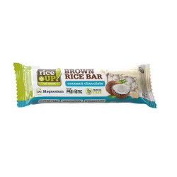 Gluténmentes rice up szelet fehércsokis - kókuszos 18g - bio és refomélelmiszer