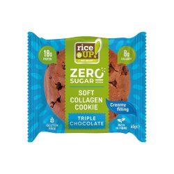   Gluténmentes rice up kollagénes fehérje keksz tripla csokoládé ízű hcn 60g