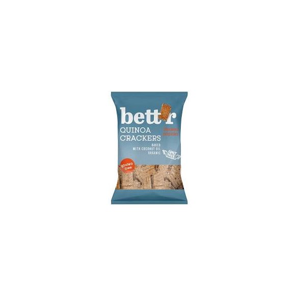 Bettr bio vegán gluténmentes quinoa kréker füstölt paprika 100 g