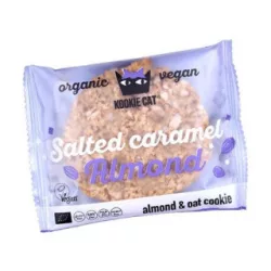Kookie cat zabkeksz sós karamell-mandula 50g - bio és refomélelmiszer