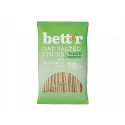 Bett'r sózott zab ropi bazsalikom&oregano bio 50g - bio és refomélelmiszer