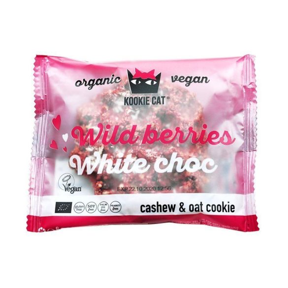 Kookie C.Bio Vegán Zabkeksz Kesu-Áfonya 50 g