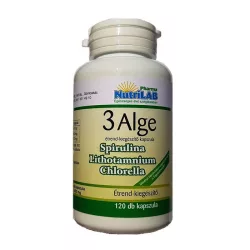 Nutrilab 3 alga tabletta 120x 120 db - bio és vegán étrendkiegészítők