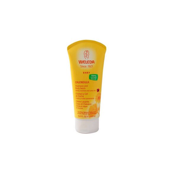 Weleda calendula tusfürdő és sampon 200 ml