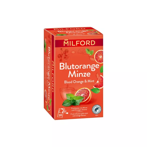 Milford gyümölcstea vérnarancs-borsmenta filteres 20db