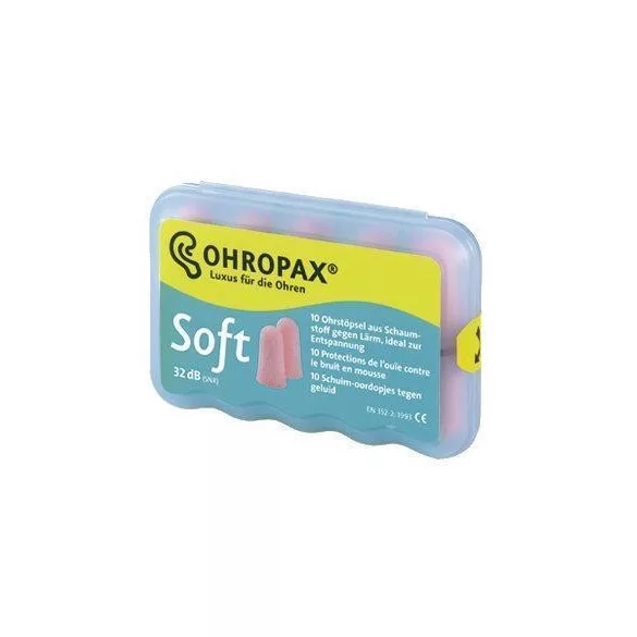 Ohropax füldugó soft 10db - bio és natúr kozmetikumok