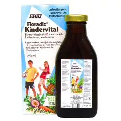 Floradix kindervital 250ml - bio és vegán étrendkiegészítők