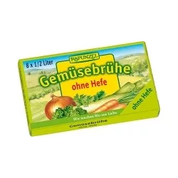 Bio rapunzel zöldségleveskocka élesztő nélküli 80g - bio és refomélelmiszer