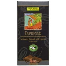 Rapunzel bio félédes kávés csokoládé 80 g - bio és refomélelmiszer