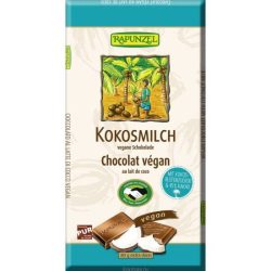 Bio rapunzel kókusztejes csokoládé kókuszvirágcukorral 80g - bio és refomélelmiszer