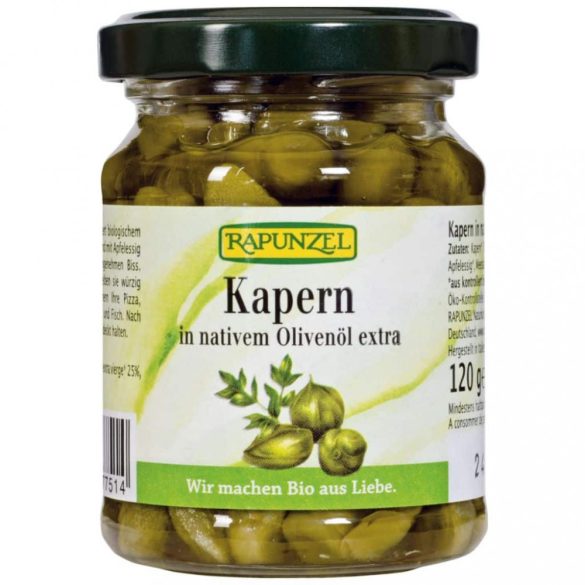 Rapunzel Kapribogyó olívaolajban BIO 120g