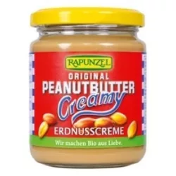 Bio rapunzel földimogyoróvaj krémes 250g - bio és refomélelmiszer