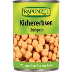 Bio rapunzel csicseriborsó sós lében 400g - bio és refomélelmiszer