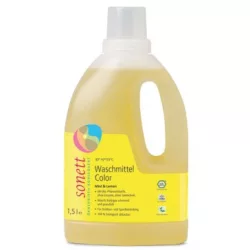 Sonett mosószer foly. színes mosás 1,5 l - bio és natúr tisztítószerek